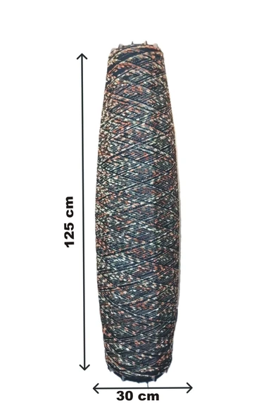 Bohem,Ahşap,Jüt,Hasır,Doğal Lambader 125*32 - 6