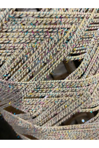 Bohem,Ahşap,Rustik,Modern,Doğal El Yapımı Lambader 125*32 - 6