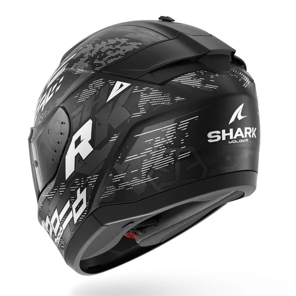 SHARK RIDILL 2 MOLOKAI SİYAH KAPALI KASK - Resim 2