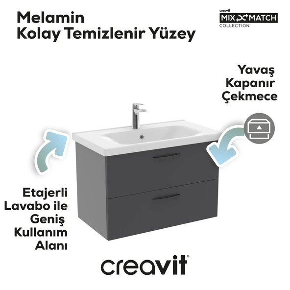 D10 80cm.2CK.Lav.Dlp.ML.GRI.ML.ANT ürün görseli 1