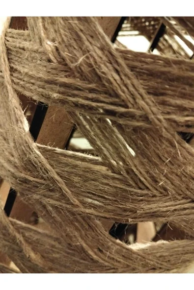 Bohem,Ahşap,Jüt,Hasır,Doğal Lambader 125*32 - 6