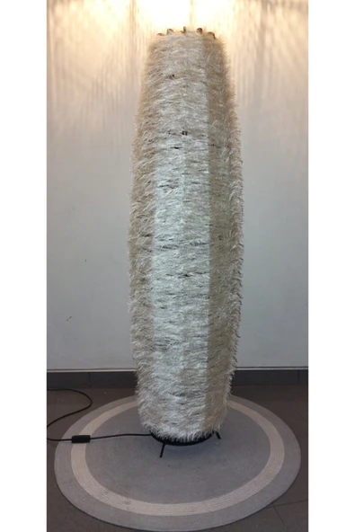 Bohem,Ahşap,Doğal El Yapımı Lambader 125*32 - 3