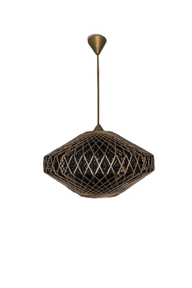 Bohem,Rustik,Modern,Jüt,Doğal,El Yapımı Sarkıt Avize - 2