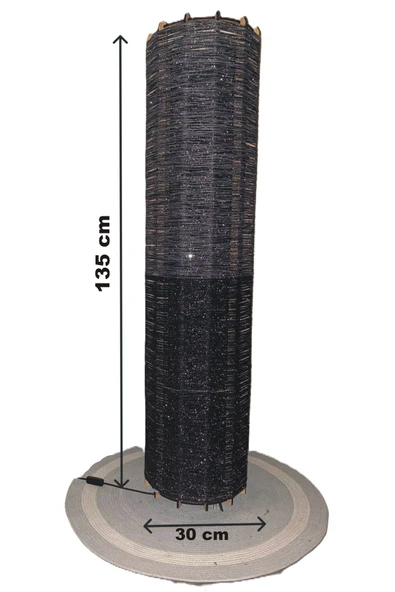 Bohem,Ahşap,Rustik,Modern,Doğal El Yapımı Lambader 135*32 - 7