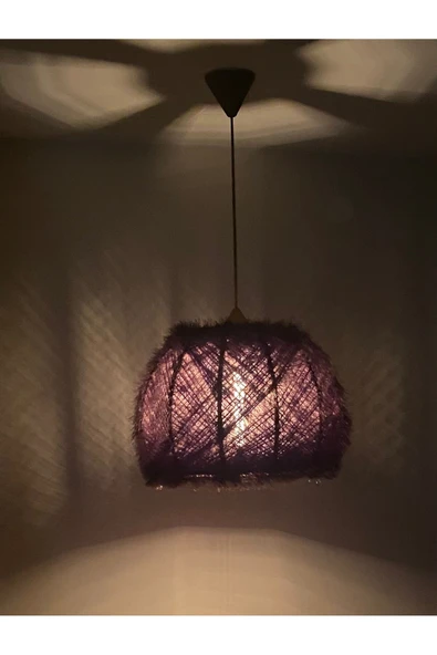 Bohem,Rustik,Modern,Doğal,El Yapımı Sarkıt Avize - 3