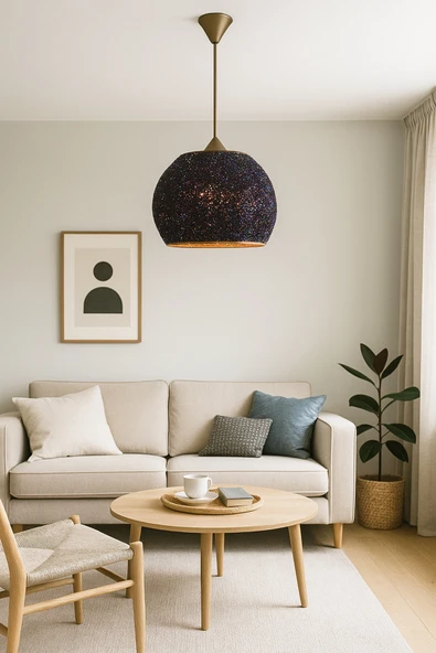 Bohem,Rustik,Modern,Doğal,El Yapımı Sarkıt Avize