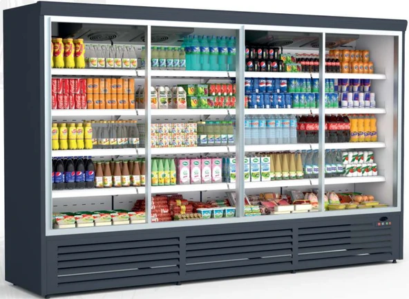 Dampak İçten Motorlu Sütlük Dolabı  Üç Kapılı 187 x 69 x 204 (cm) ürün görseli 1