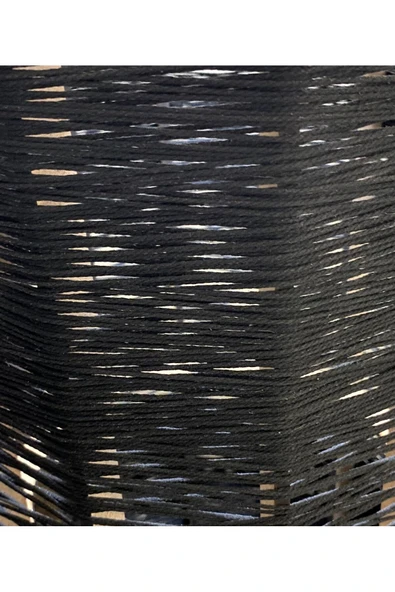 Bohem,Ahşap,Jüt,Hasır,Doğal Lambader 135*32 - 7