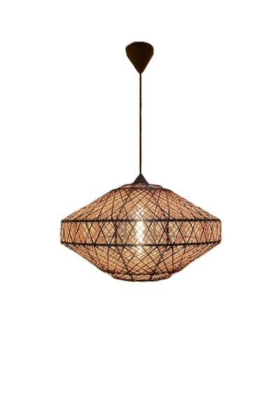 Bohem,Rustik,Modern,Jüt,Doğal,El Yapımı Sarkıt Avize - 4