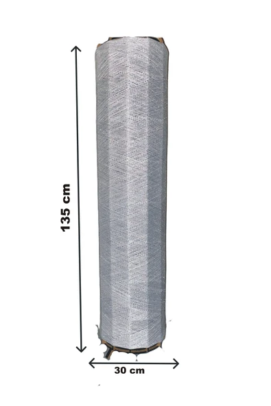 Bohem,Ahşap,,Doğal El Yapımı Lambader 135*32 - 6