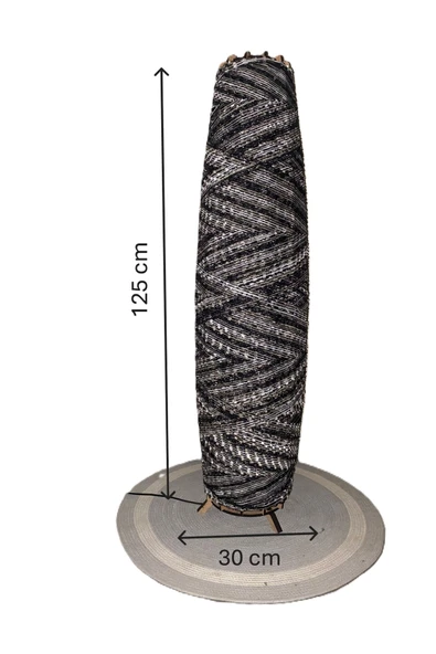 Bohem,Ahşap,Modern,Rustik,Doğal El Yapımı Lambader 125*32 - 8