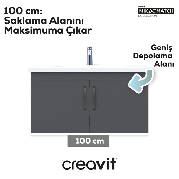 D10 100cm.KPK.Lav.Dlp.ML.GRI.ML.ANT - Resim 2