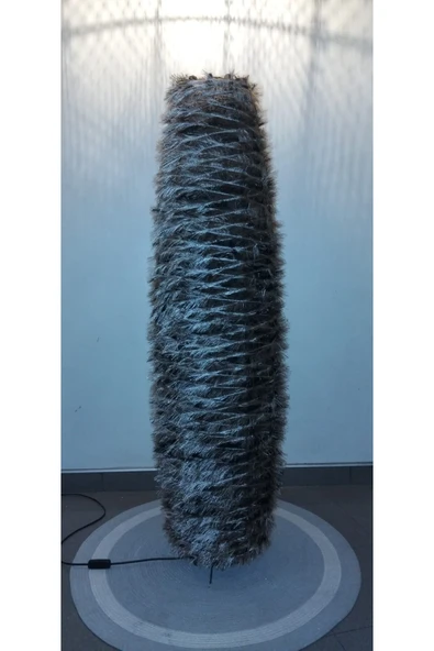 Bohem,Ahşap,Doğal El Yapımı Lambader 125*32 - 3