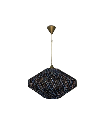 Bohem,Rustik,Modern,Simli,Doğal,El Yapımı Sarkıt Avize - 2