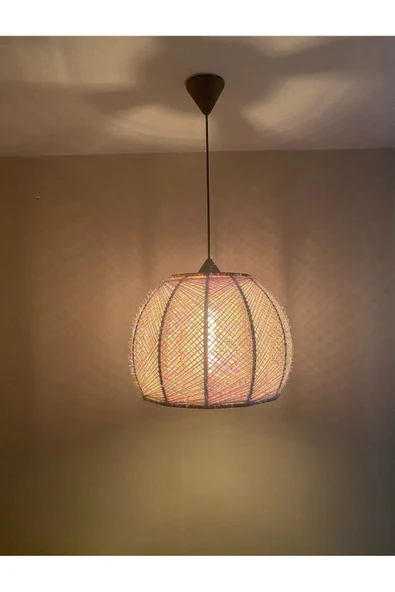 Bohem,Rustik,Modern,Doğal,El Yapımı Sarkıt Avize - 3