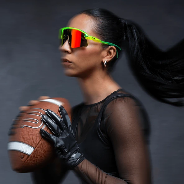 Oakley STUNT DEVIL Yeni Nesil Güneş Gözlüğü 951704 Matte White Prizm Sapphire - 6