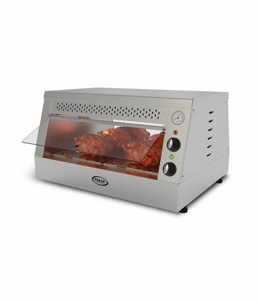Pimak Sıcak Teşhir Ünitesi 10-15 Piliç 84 x 66 x 49 (cm) ürün görseli 1