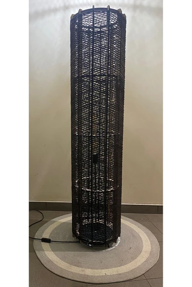 Bohem,Ahşap,Rustik,Modern,Doğal El Yapımı Lambader 135*32 - 5