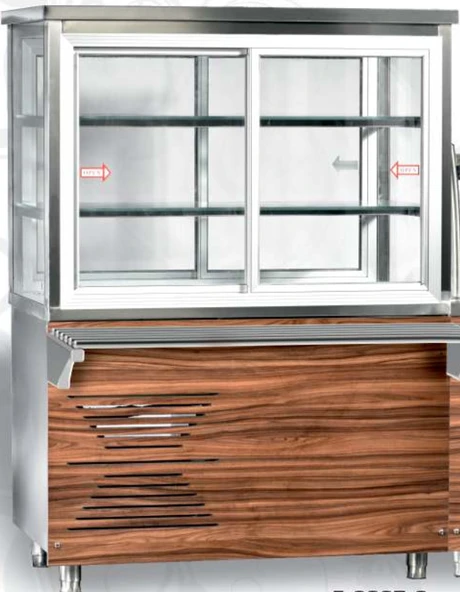 Pimak Soğutmalı Teşhir Ünitesi 100 x 70 x 160 (cm) ürün görseli 1