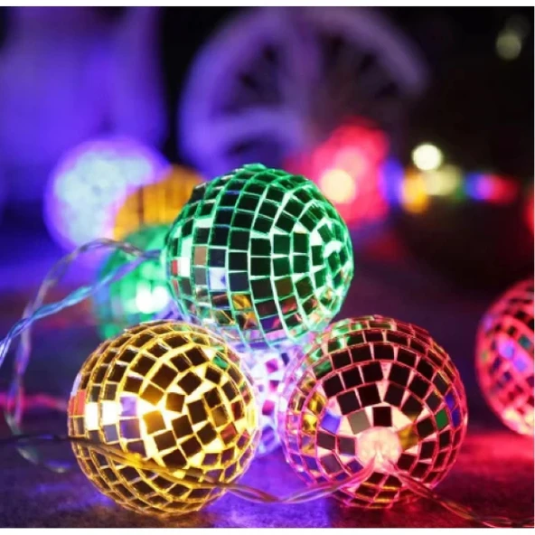 2m 10 Led Disko Toplu Led RGB ürün görseli