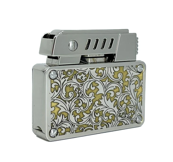 Chief King's Fire İbelo Model Ornamental Desenli Lüks Çakmak - Resim 8