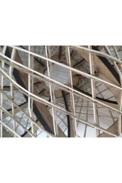 Bohem,Rustik,Modern,Jüt,Hasır,Doğal,El Yapımı Sarkıt Avize - 5