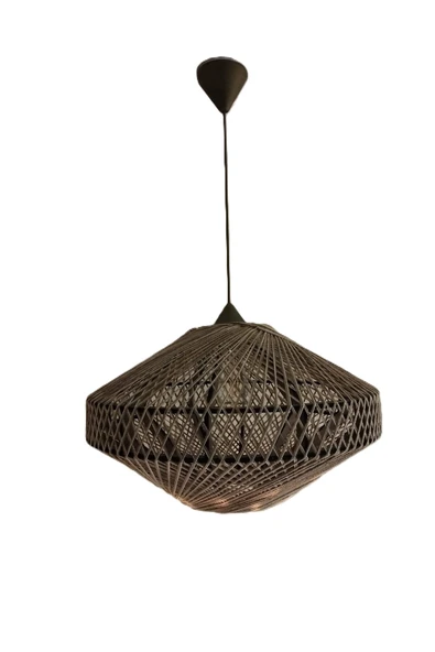 Bohem,Rustik,Modern,Jüt,Doğal,El Yapımı Sarkıt Avize - 6