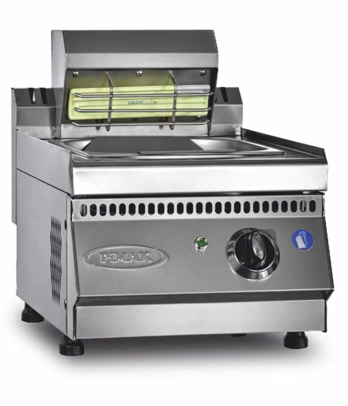 Pimak Elektrikli Patates Dinlendirme Ünitesi 600 Snack Seri set Üstü 40 x 60 x 30 (cm)  ürün görseli 1