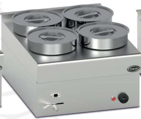 Pimak Elektrikli Sos Benmarisi 4'lü 48 x 65 x 35 (cm)  ürün görseli 1