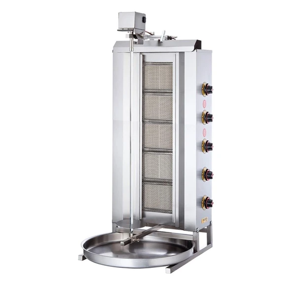 Işıkgaz Silver Tüplü 5 Radyanlı Üstten Motorlu Döner Ocağı ürün görseli 1