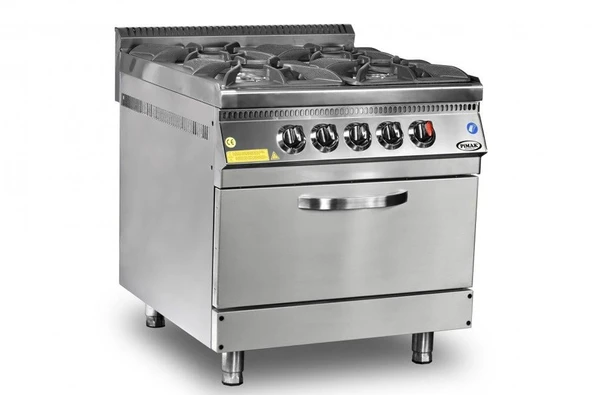 Pimak Doğalgazlı Kuzine 4 + 1 Kapasite 100 x 100 x 85 (cm) ürün görseli 1