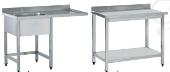 Pimak Bulaşık Makinesi Giriş-Çıkış Tezgahı ürün görseli 1