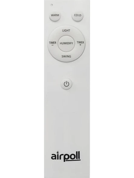 Airpoll HF02 Uzaktan Kumandalı Mobil Isıtıcı ve Soğutucu Buharlı Fan - Resim 3