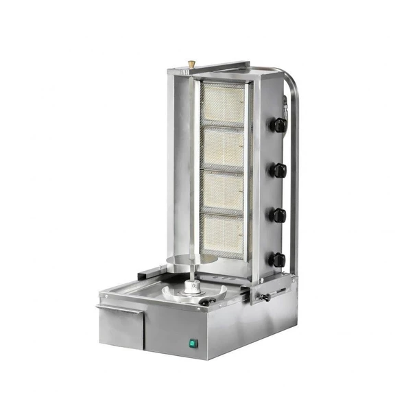 Pimak Doğalgazlı Alttan Motorlu Döner Makinesi 4 Radyanlı ürün görseli 1