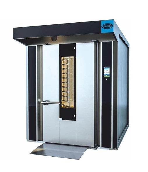 Pimak Elektrikli Döner Arabalı Ekmek Fırını 14 Tepsi 150 x 190 x 200 cm ürün görseli