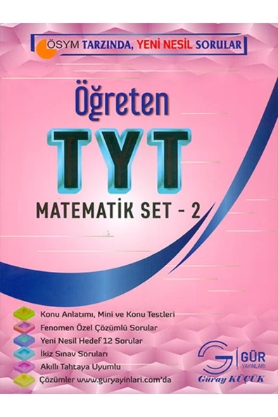 Güray Küçük Yayınları Tyt Matematik Öğreten Set-2