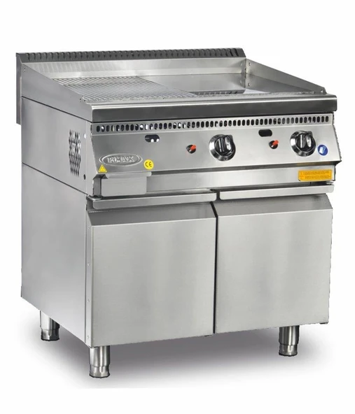 Pimak Doğalgazlı Pleyt Izgara 700 seri  40X70X30 CM ürün görseli 1