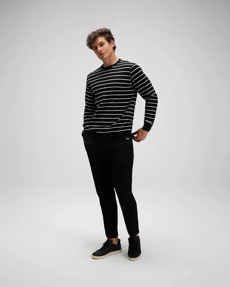 Ellesse Erkek Sweatshirt EM592-BK - Resim 3