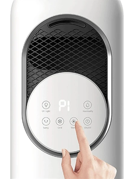 Airpoll HF01 Uzaktan Kumandalı Mobil Isıtıcı ve Soğutucu Buharlı Fan - Resim 5