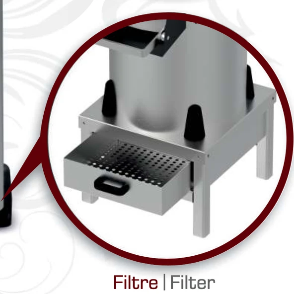 Boğaziçi 10 Kg Patates Soyma Makinesi 75 x 43 x 87 (cm) - Resim 2