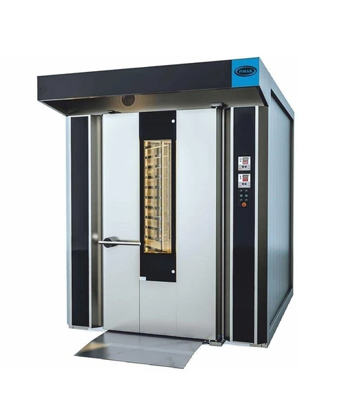Pimak Doğalgazlı Döner Arabalı Ekmek Fırını 14 Tepsi 150 x 190 x 200 cm ürün görseli 1