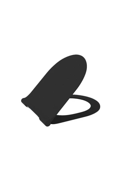 Pure Slım Klozet Kapağı - Parlak Siyah A0336-005 ürün görseli 1