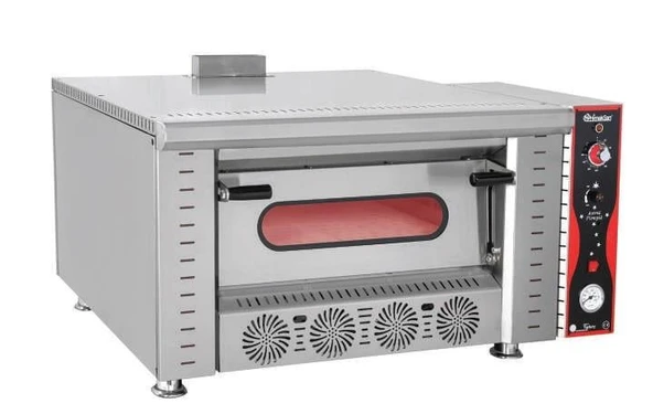Himaksan Tek Katlı Pizza Fırını Doğalgazlı 6 Pizza ürün görseli 1