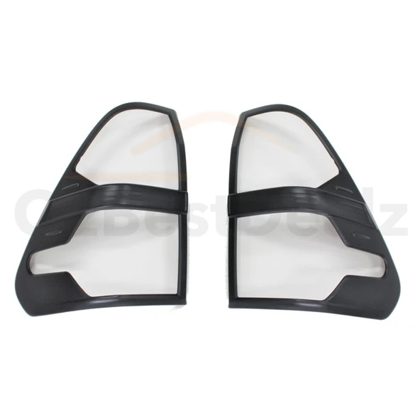 Arka Stop çerçevesi Far Çerçevesi Seti SiyahToyota Hilux 2015-2019  4wd  lere Uygundur - Resim 4