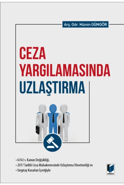 Adalet Yayınevi Ceza Yargılamasında Uzlaştırma