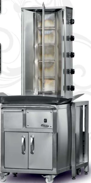 Pimak Tüplü Arabalı Döner Makinası 5 Radyan ürün görseli 1