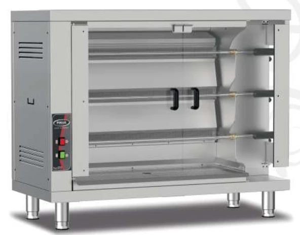 Pimak Radyanlı Piliç Çevirme Makinesi Tüplü 30 Piliç ürün görseli 1