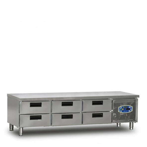 Dampak CİHAZ Altı 6 Çekmeceli Buzdolabı 214 Litre 200 x 60 x 60 (cm) ürün görseli