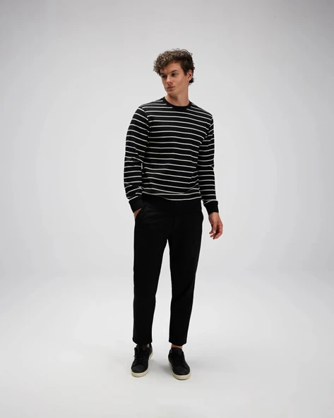 Ellesse Erkek Sweatshirt EM592-BK ürün görseli 1