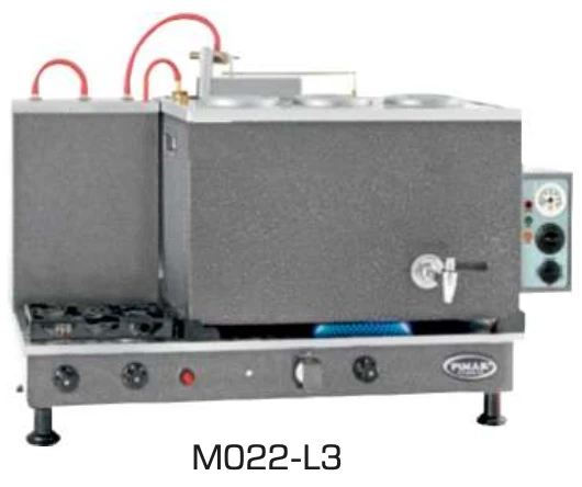 Pimak Tüplü Çay Kazanı 3 Demlikli 39 litre Lüks ürün görseli 1